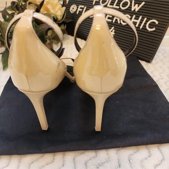 SAINT LAURENT ADJUSTABLE STRAP HEELS SIZE 36.5 (US6) - Picture 5 of 9